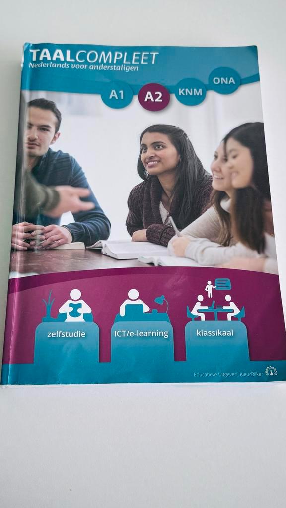 TaalCompleet A2 - Nederlands voor anderstaligen, Boeken, Studieboeken en Cursussen, Zo goed als nieuw, Niet van toepassing, Ophalen of Verzenden