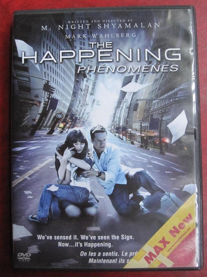 The Happening (2008), Cd's en Dvd's, Dvd's | Thrillers en Misdaad, Zo goed als nieuw, Actiethriller, Vanaf 16 jaar, Ophalen of Verzenden