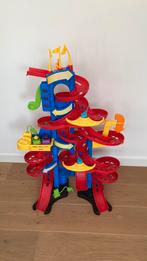Fisher price racebaan little people met 2 autos, Kinderen en Baby's, Speelgoed | Fisher-Price, Ophalen, Zo goed als nieuw, Speelset