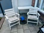 Houten tuinstoelen, Tuin en Terras, Ophalen, Gebruikt, Hout, Verstelbaar