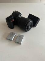 Nikon D5600 met 18-105mm lens + 3 accu's, Audio, Tv en Foto, Fotocamera's Digitaal, Gebruikt, Spiegelreflex, Ophalen of Verzenden