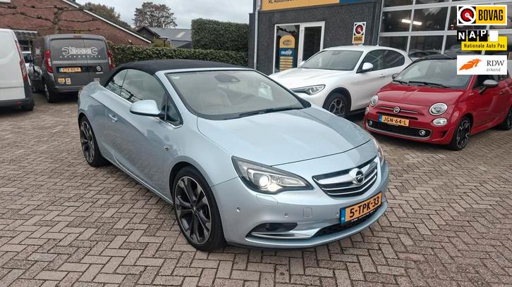 Opel Cascada 1.6 Turbo Cosmo - Navigatie - Leder - Afn Trekh, Auto's, Opel, Bedrijf, Te koop, Cascada, ABS, Achteruitrijcamera