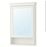 Ikea HEMNES Spiegelkast badkamer kast wit, Ophalen, Spiegelkast, 50 tot 100 cm, Zo goed als nieuw