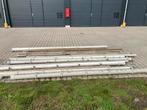 Dakgoot/mastgoot- lengte 44 m. incl. beugels, koppelstukken, Ophalen, Gebruikt, Pvc, 6 meter of meer