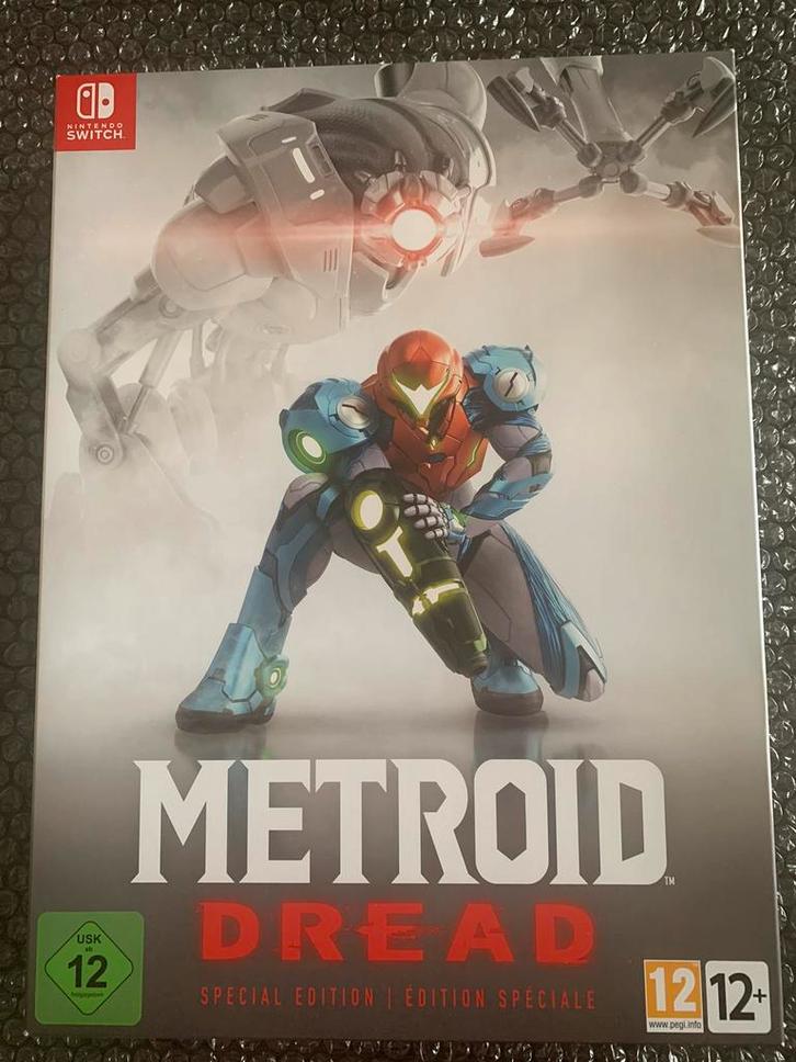 Metroid Dread Special Edition Switch, Spelcomputers en Games, Games | Nintendo Switch, Zo goed als nieuw, Avontuur en Actie, 1 speler