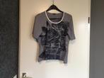 T-shirt met print - Gerry Weber - maat 42, Kleding | Dames, T-shirts, Gedragen, Maat 42/44 (L), Ophalen of Verzenden, Korte mouw