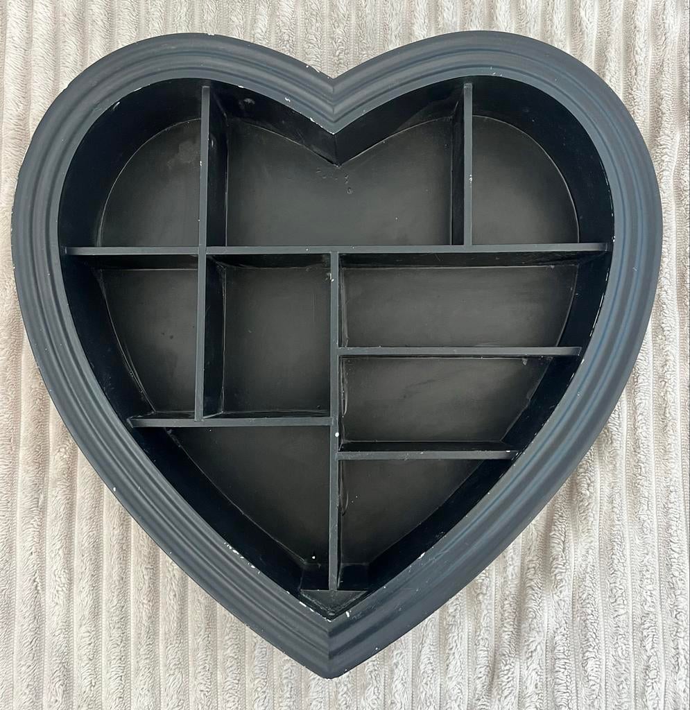 Hartvormige Letterbak - Zelf te Verven!, Ophalen, Gebruikt