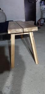 Mooie houten bank, Ophalen, Bruin, Zo goed als nieuw, Eén