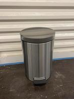 Z.G.A.N. Brabantia RVS Afvalemmer met Pedaal ca. 12 liter, Huis en Inrichting, Woonaccessoires | Prullenbakken, Met pedaal, Ophalen of Verzenden