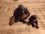 Schleich Orang Oetang met jong 2002, Verzamelen, Dierenverzamelingen, Ophalen of Verzenden, Zo goed als nieuw, Paard, Beeldje of Figuurtje