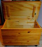 Houten Opbergkist / Speelgoedkist, Ophalen, Gebruikt, Minder dan 50 cm, 75 tot 100 cm