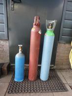 Gasflessen, Acetyleen, Zuurstof, Menggas, Doe-het-zelf en Verbouw, Gereedschap | Lasapparaten, Ophalen, Gebruikt, Overige typen