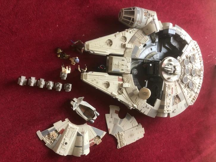 Starwars Millennium Falcon. Grote versie., Verzamelen, Star Wars, Zo goed als nieuw, Replica, Ophalen