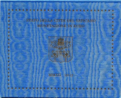 BU set Vaticaan 2012 Blister - 1 cent t/m 2 euro, Postzegels en Munten, Munten | Europa | Euromunten, Setje, Overige waardes, Vaticaanstad