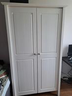 Stevige grenenhouten kledingkast, 192x103x57 cm, Ophalen, Gebruikt, 100 tot 150 cm, Met hangruimte