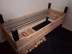 Bedframe 160x200 (2x 80x200) + slats, Huis en Inrichting, Slaapkamer | Bedden, Ophalen, Tweepersoons, Zo goed als nieuw, 160 cm