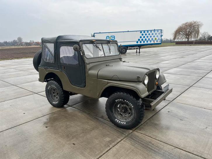 Jeep willys cj5, Auto's, Oldtimers, Particulier, Jeep, SUV of Terreinwagen, Groen, Vierwielaandrijving, Ophalen