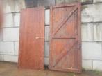 30 - Houten deuren, boerderij, stal, schuur, Ophalen, Gebruikt, 80 tot 100 cm, Buitendeur