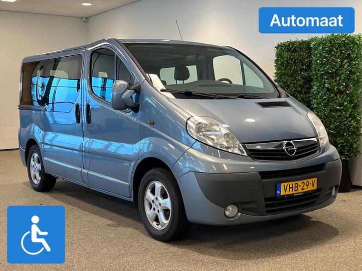 Opel Vivaro L1H1 Rolstoelbus Automaat (airco), Auto's, Bestelauto's, Bedrijf, Te koop, Aangepast voor mindervaliden, Airconditioning