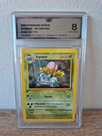 1999 Pokémon Dutch Ivysaur 1st Edition G 8, Ophalen of Verzenden, Zo goed als nieuw, Losse kaart, Foil