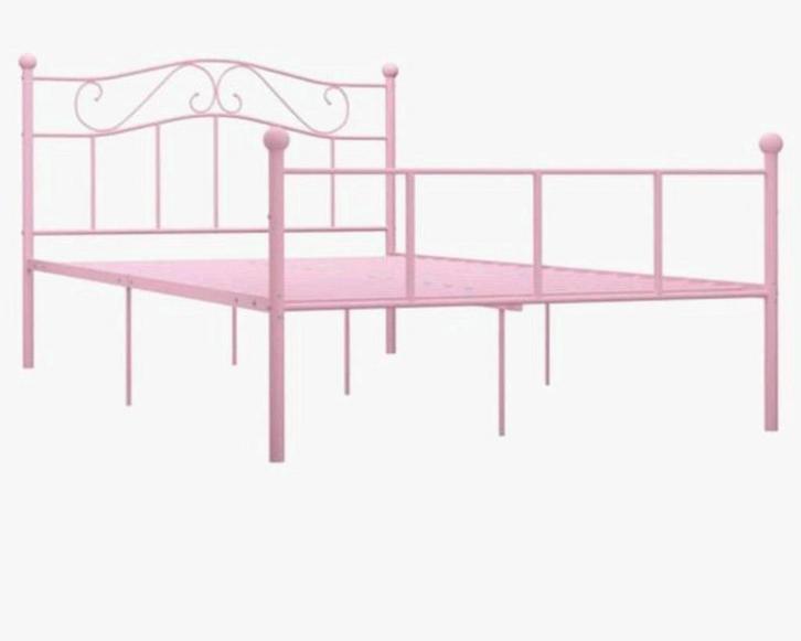 Nieuw roze 140 bed nog in verpakking, Huis en Inrichting, Slaapkamer | Stapelbedden en Hoogslapers, Nieuw, Hoogslaper, 140 cm