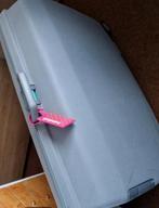 Samsonite hardshell koffer grijs, Sieraden, Tassen en Uiterlijk, Koffers, Ophalen, Gebruikt, Hard kunststof, Slot