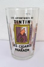 Kuifje Glas Tintin De Sigaren Van De Farao, Verzamelen, Stripfiguren, Ophalen of Verzenden, Kuifje, Zo goed als nieuw, Gebruiksvoorwerp