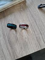 Herenringen, Sieraden, Tassen en Uiterlijk, Ringen, IJzer of Staal, Heer, Ophalen of Verzenden, Kleiner dan 17
