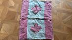Kussenhoes maple leaf 2x, Ophalen of Verzenden, Gebruikt, Rood, Vierkant