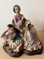 Antiek Meissen Stijl Inktstel - 19e Eeuw, Antiek en Kunst, Antiek | Porselein, Ophalen of Verzenden