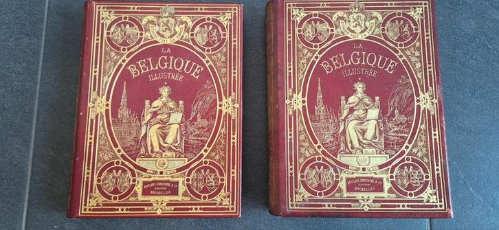 La Belgique Illustrée - Van Bemmel, Antiek en Kunst, Antiek | Boeken en Bijbels, Ophalen of Verzenden