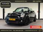Mini Mini Cabrio 1.6 Cooper S Chili|NL AUTO|LEDER|NAVI|AUT|1, Auto's, Mini, Euro 5, 15 km/l, Gebruikt, Zwart
