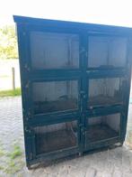 Konijnenflat hok, Dieren en Toebehoren, Knaagdieren en Konijnen | Hokken en Kooien, Ophalen, Zo goed als nieuw, Hok, 90 cm of meer