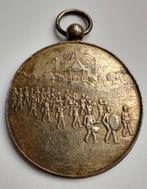 Fanfare 1933 zilveren medaille draag penning zilver, Ophalen of Verzenden, Zilver, Nederland
