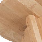 Salontafel Victoria massief eiken rond 80CM, Huis en Inrichting, Tafels | Salontafels, Ophalen, 50 tot 100 cm, Nieuw, 50 tot 100 cm