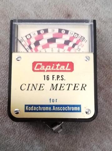 Belichtingsmeter Kodachrome Anscochrome Capital leren hoesje beschikbaar voor biedingen