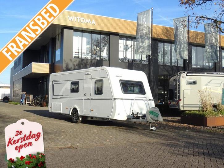 Eriba Novaline 485 2e kerstdag geopend!, Caravans en Kamperen, Caravans, Bedrijf, tot en met 4, Rondzit, Eriba, Frans bed, Overige typen