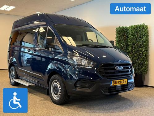 Ford Transit Custom L1H2 Rolstoelbus Automaat, Auto's, Bestelauto's, Bedrijf, Te koop, Aangepast voor mindervaliden, Boordcomputer