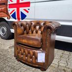 Chesterfield bijzet fauteuil model Byron. Nieuw, origineel, Ophalen, Minder dan 75 cm, Chesterfield, Zo goed als nieuw