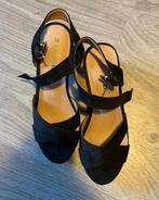 Sandaaltjes met blokhakje, Kleding | Dames, Schoenen, Blue Box, Zwart, Zo goed als nieuw, Sandalen of Muiltjes