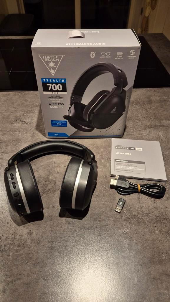 Turtle Beach Stealth 700 Gen2 Gaming Headset, Computers en Software, Headsets, Zo goed als nieuw, Over-ear, Draadloos, Gaming headset