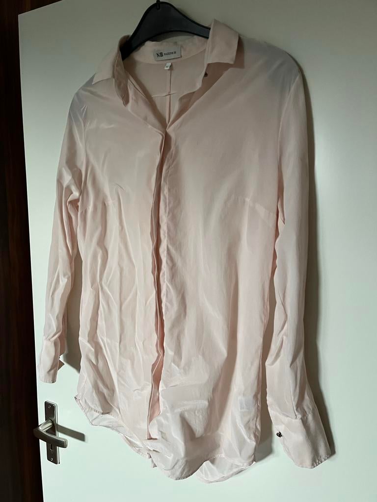 Licht rose nette blouse (42), Ophalen of Verzenden, Zo goed als nieuw, Maat 42/44 (L), Roze