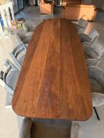 Braziliaans eikenhouten tafel, Huis en Inrichting, Tafels | Eettafels, Ophalen, 100 tot 150 cm, Eikenhout, 200 cm of meer