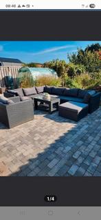 Grote loungeset Bois de luc, Tuin en Terras, Tuinsets en Loungesets, Ophalen, Gebruikt, Wicker