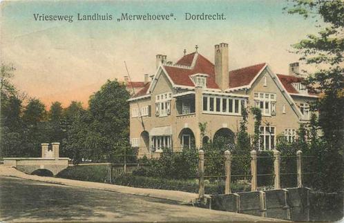 (380-929-037) Dordrecht Landhuis Merwehoeve, Verzamelen, Ansichtkaarten | Nederland, Zuid-Holland, Verzenden