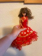 Vintage Barbie Mattel 1993 Rode Jurk, Ophalen of Verzenden, Zo goed als nieuw, Barbie