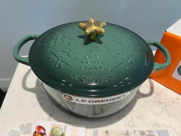 Le Creuset Braadpan 24cm - Kersteditie - Nieuw! beschikbaar voor biedingen