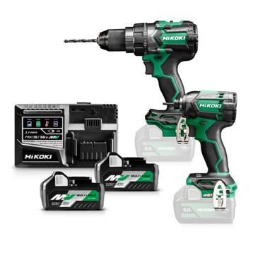 Hitachi / HiKOKI KC18DCWAZ 18V accu-machineset 2-delig DS18D beschikbaar voor biedingen