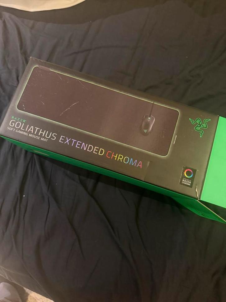 Razer Goliathus Extended Chroma - Gaming Muismat, Computers en Software, Muismatten, Zo goed als nieuw, Gaming muismat, Ophalen of Verzenden