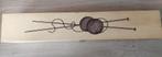 VINTAGE HOUTEN BREINAALDEN KIST VOOR VEEL BREINAALDEN, Verzenden, Gebruikt, Breien, Overige typen